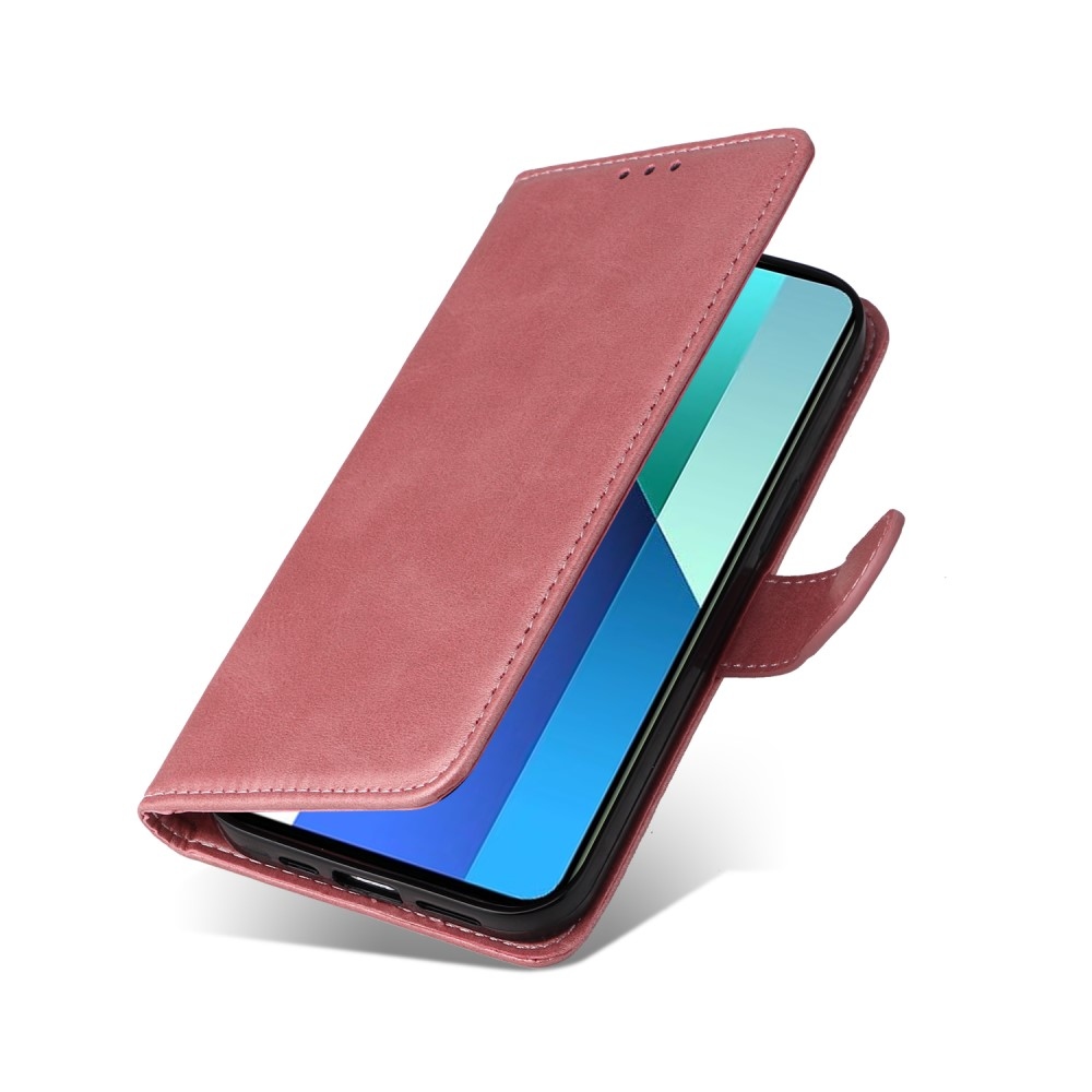 Wallet knížkové pouzdro na Xiaomi Redmi Note 13 - růžové