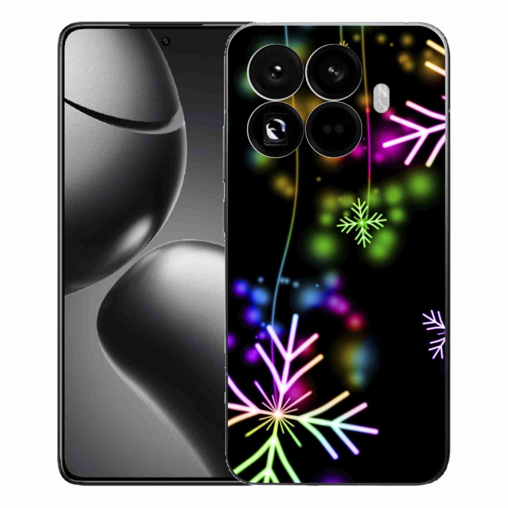 Gelový kryt mmCase na Xiaomi 15T Pro - barevné vločky
