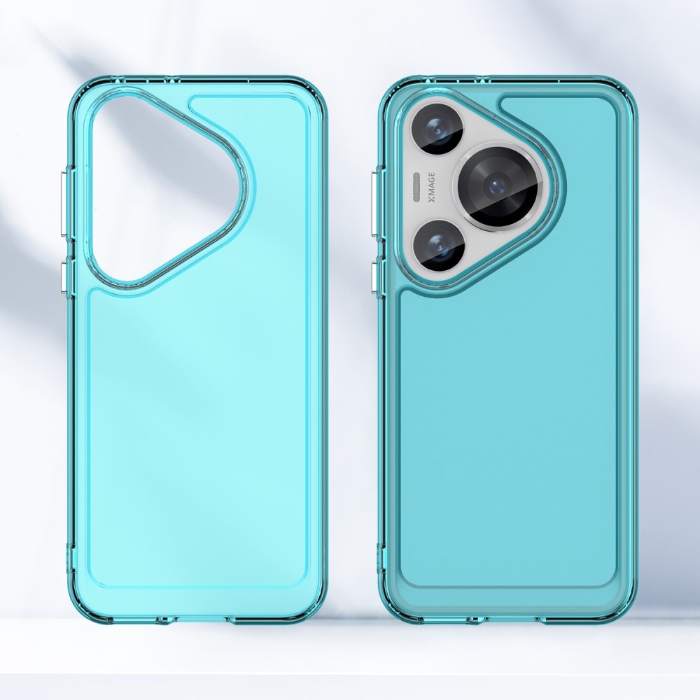 Candy gelový obal na Huawei Pura 70 Pro - světlemodrý