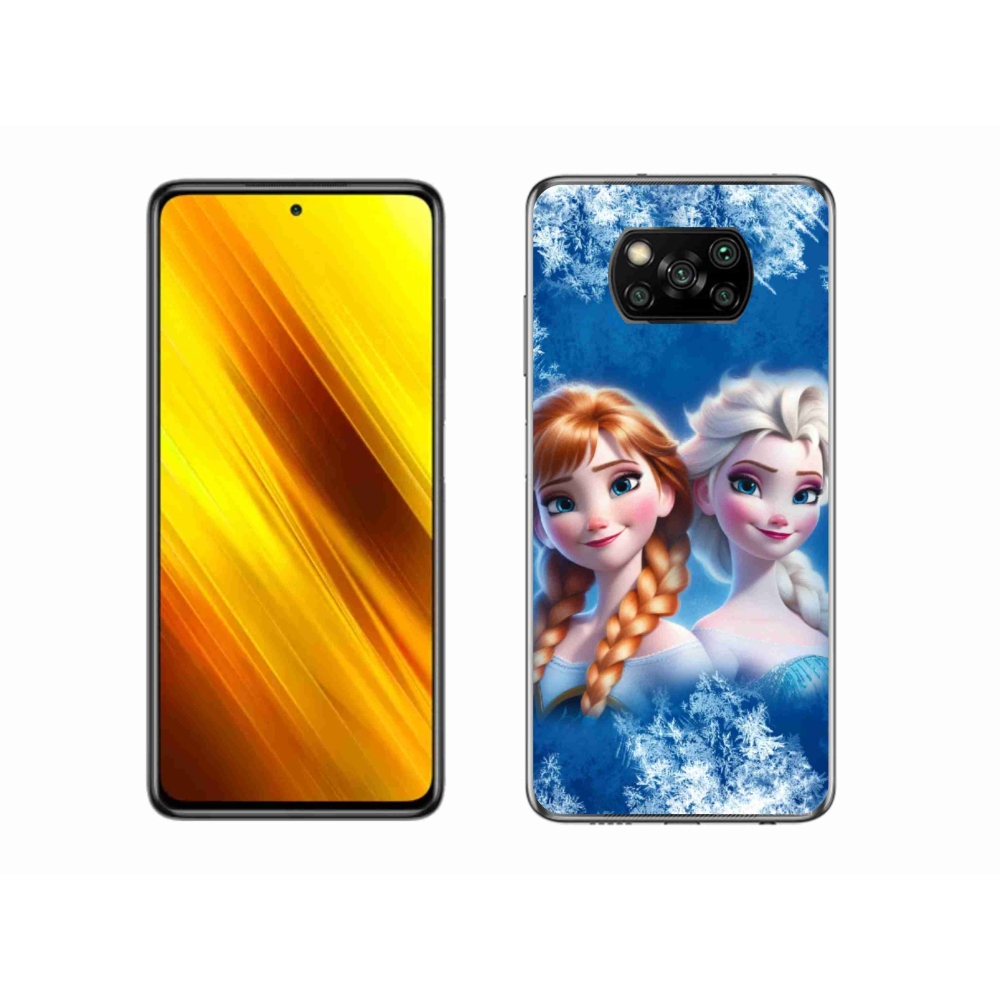 Gelový kryt mmCase na Xiaomi Poco X3 - ledové království 2