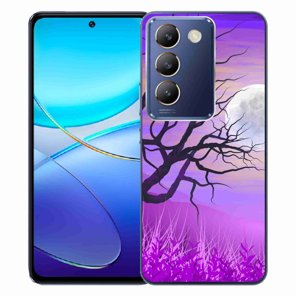Gelový obal mmCase na Vivo V40 SE 4G/5G - kreslený opadaný strom