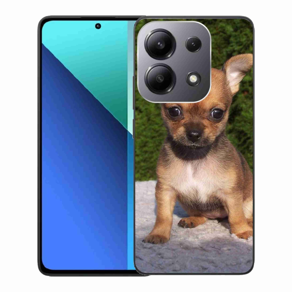 Gelový obal mmCase na Xiaomi Redmi Note 13 - čivava 3