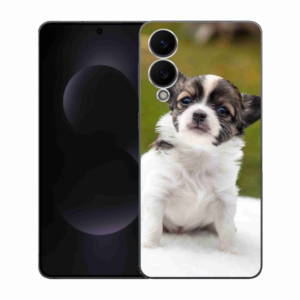 Gelový kryt mmCase na Samsung Galaxy S25 Edge - čivava 4