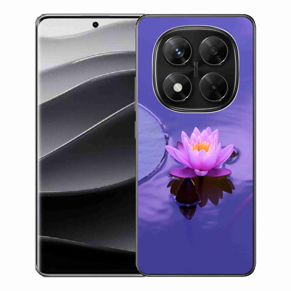 Gelový kryt mmCase na Xiaomi Redmi Note 14 Pro 5G/Poco X7 5G - květ na hladině