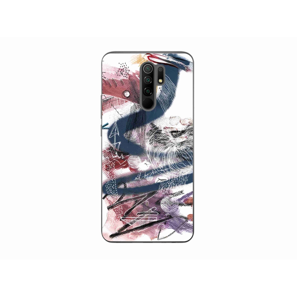 Gelový kryt mmCase na Xiaomi Redmi 9 - abstraktní motiv 28