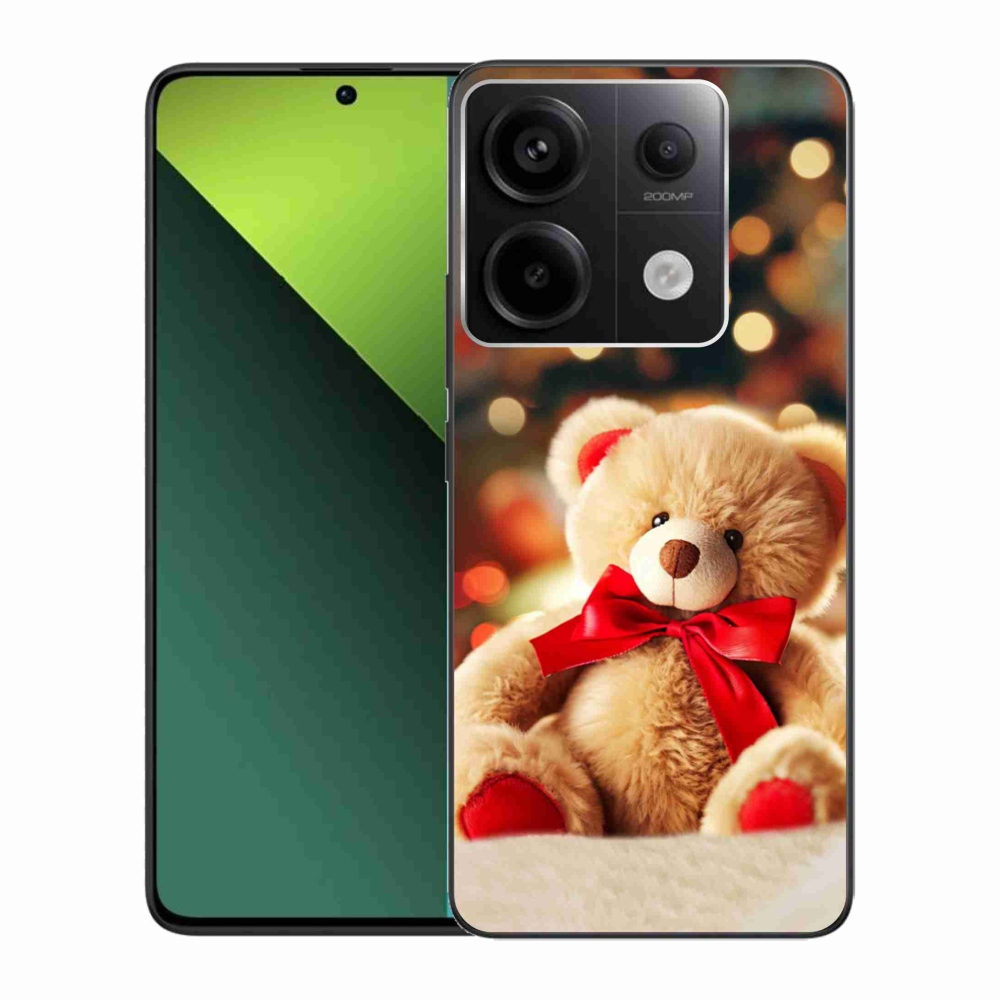 Gelový kryt mmCase na Xiaomi Redmi Note 13 Pro 5G/Poco X6 5G - plyšový medvídek