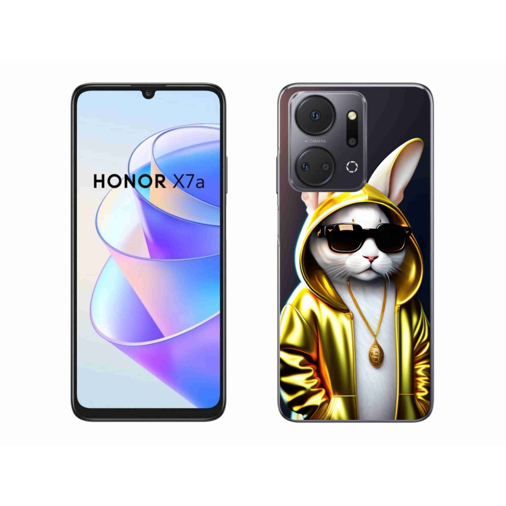 Gelový kryt mmCase na Honor X7a - kočka boss