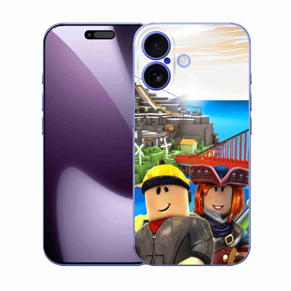 Gelový kryt mmCase na iPhone 17 - roblox 1