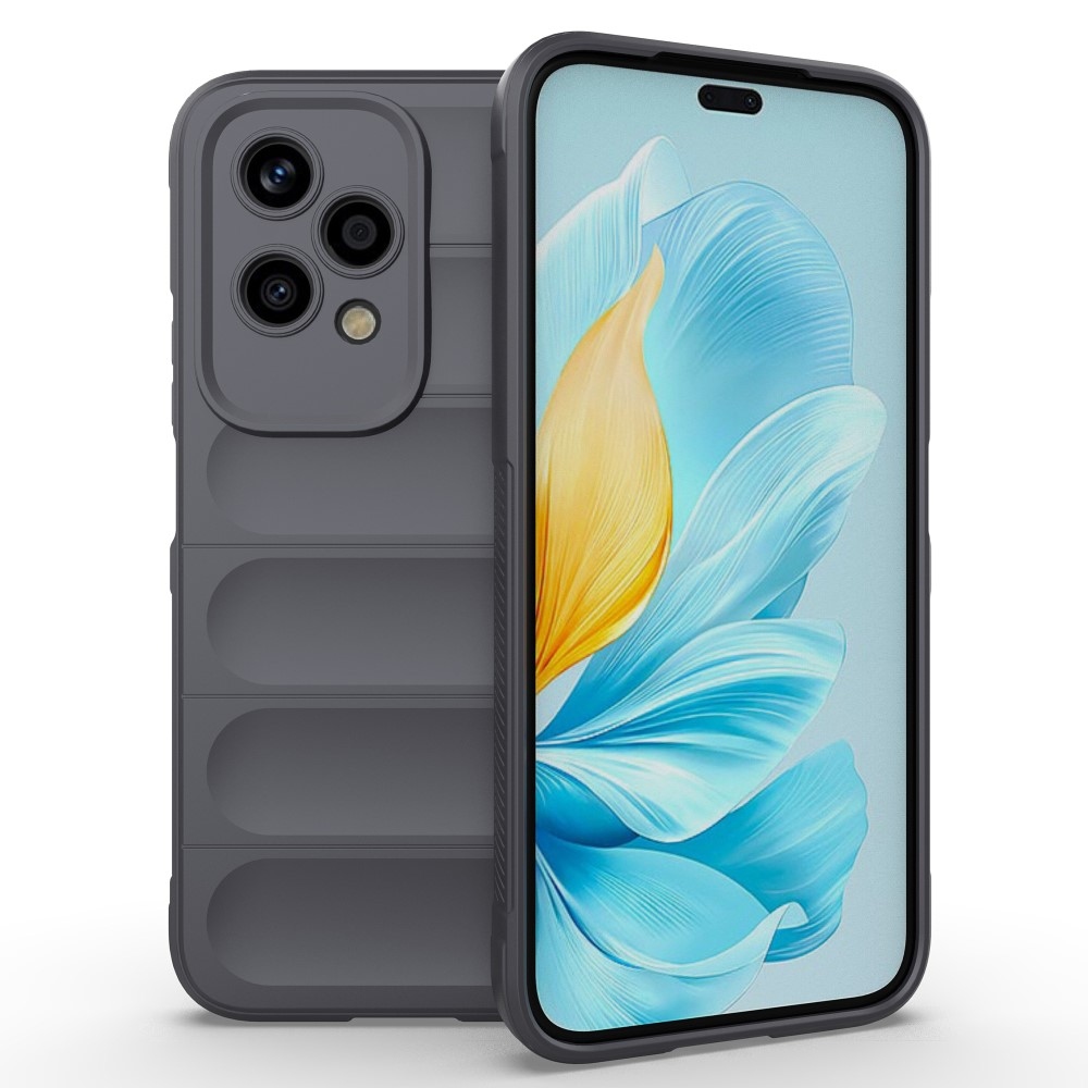 Rugg odolný gelový kryt na Honor 200 Lite 5G - tmavěšedý