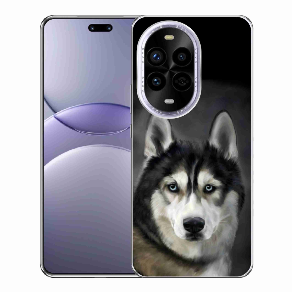 Gelový kryt mmCase na Huawei Nova 13 Pro 5G - husky