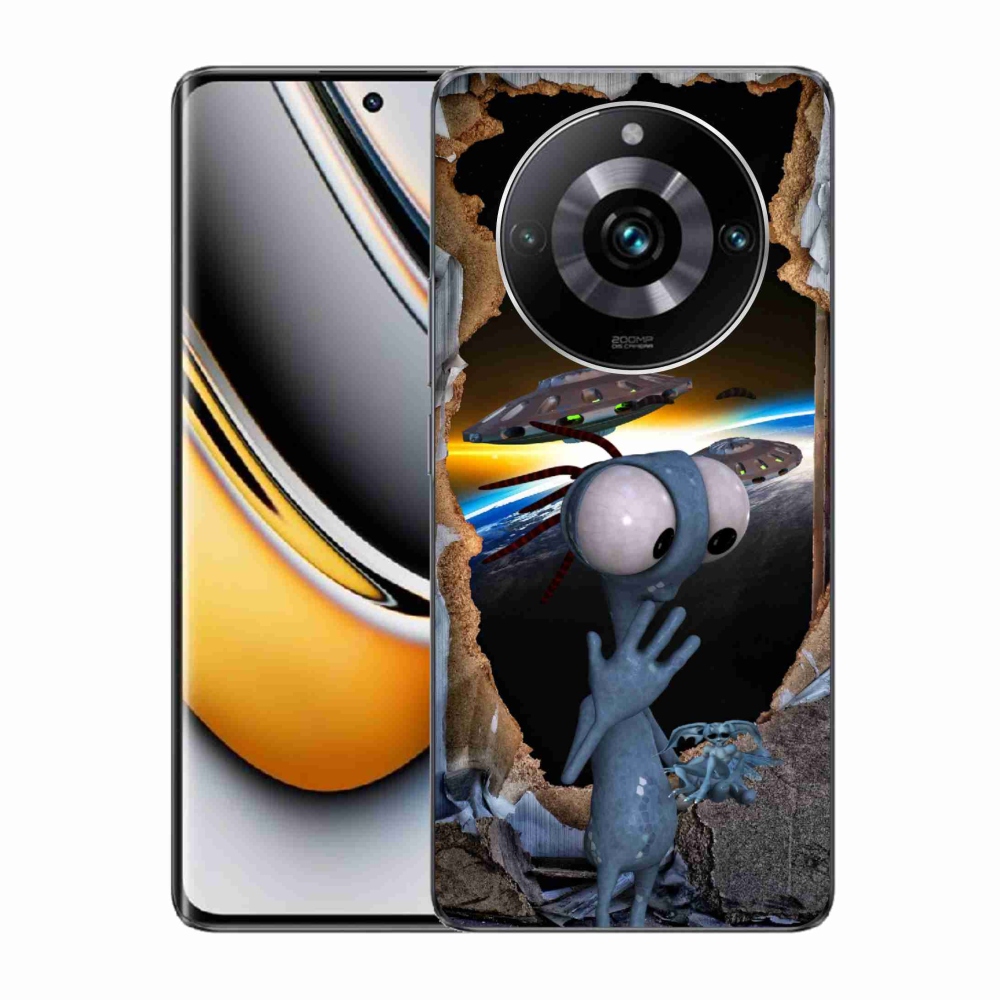 Gelový kryt mmCase na Realme 11 Pro/11 Pro+ - mimozemšťan