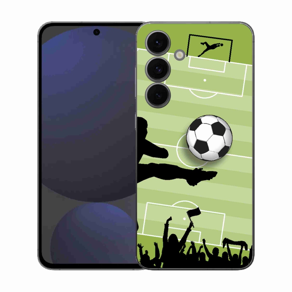 Gelový kryt mmCase na Samsung Galaxy S25 FE - fotbal 3