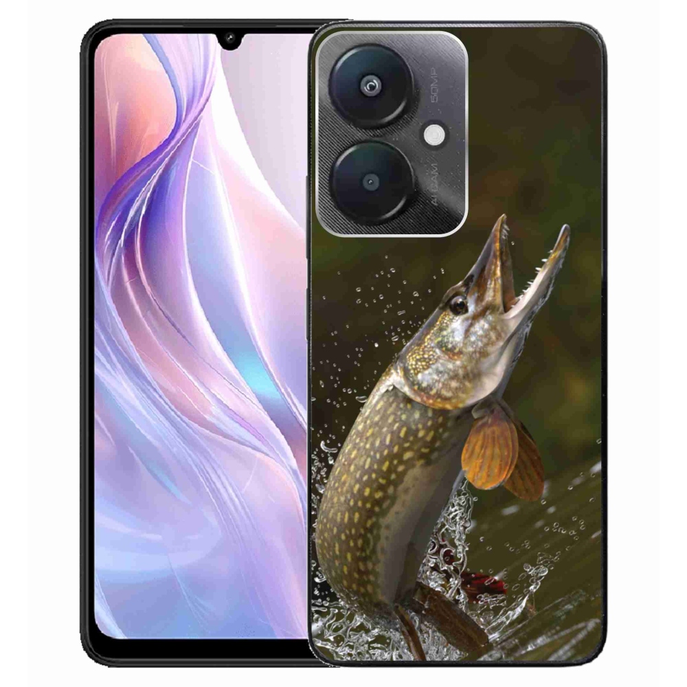 Gelový obal mmCase na Xiaomi Redmi 13C 5G - štika