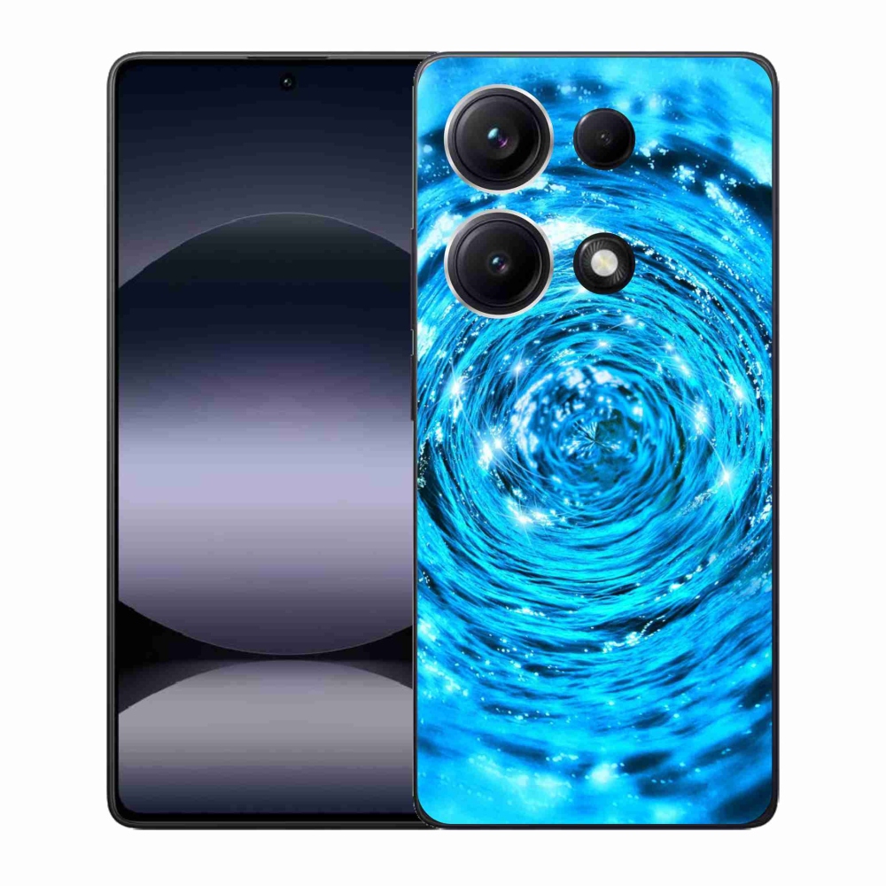 Gelový kryt mmCase na Xiaomi Redmi Note 14S - vodní vír
