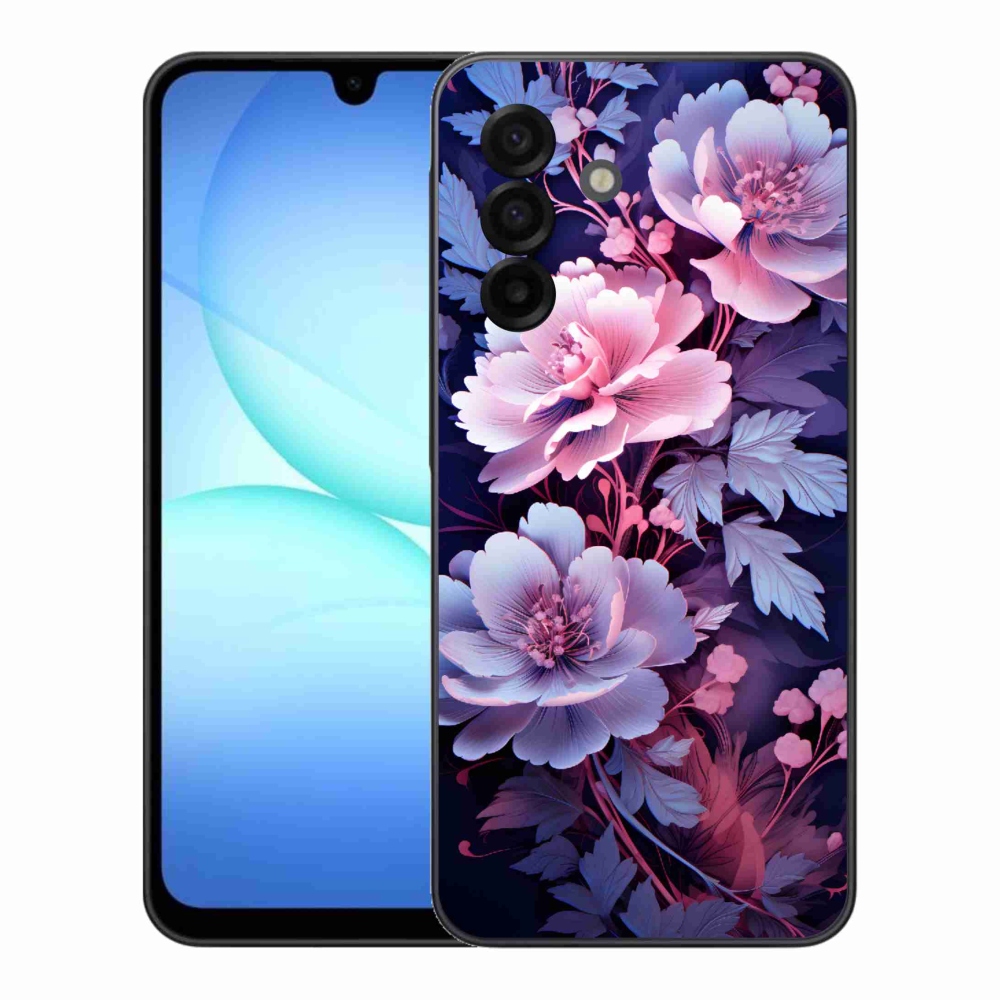 Gelový kryt mmCase na Samsung Galaxy A17 5G - květiny 11