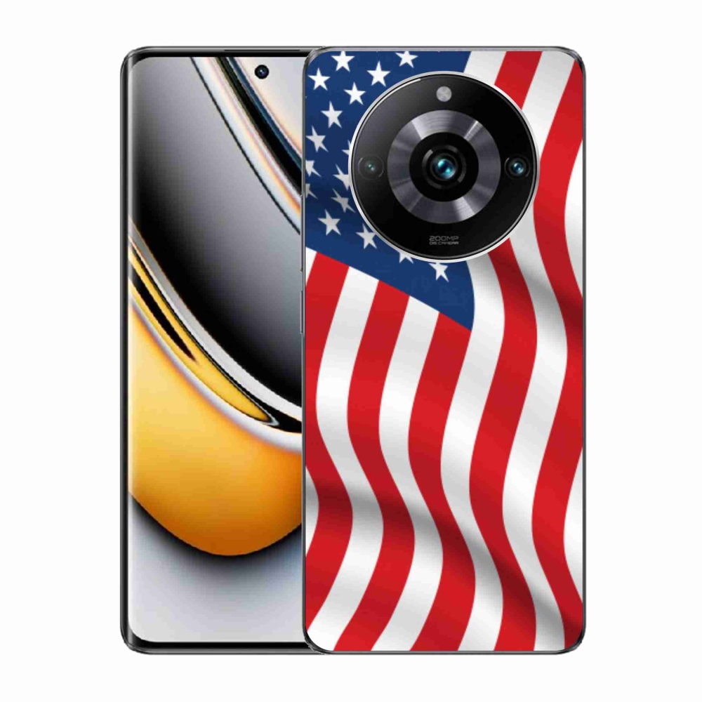 Gelový kryt mmCase na Realme 11 Pro/11 Pro+ - USA vlajka