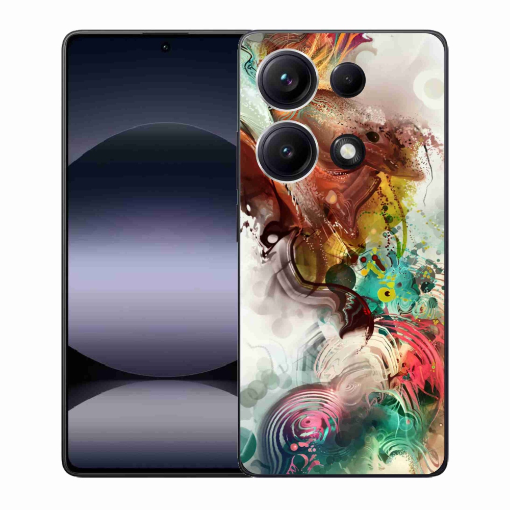 Gelový kryt mmCase na Xiaomi Redmi Note 14S - abstrakt 1