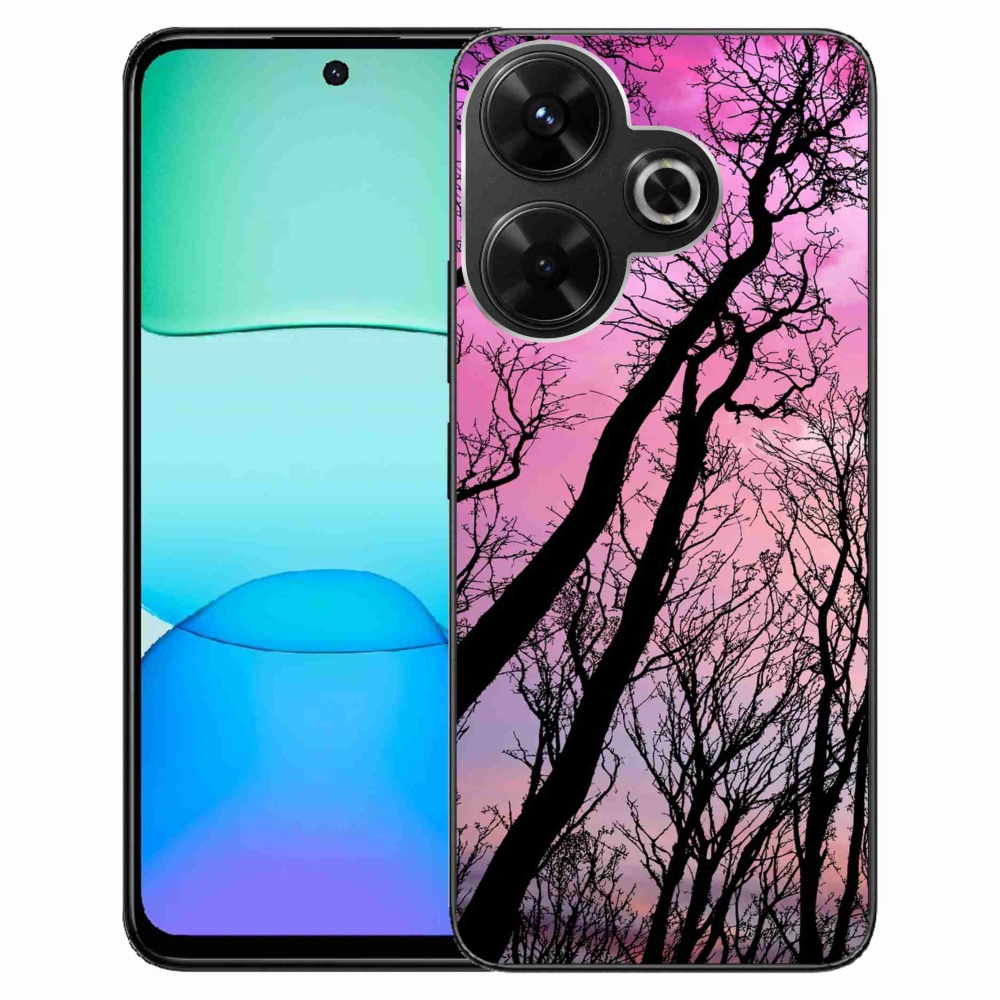 Gelový obal mmCase na Xiaomi Redmi 13 4G/Poco M6 4G - opadané stromy