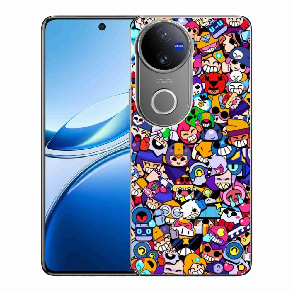 Gelový kryt mmCase na Vivo V50 5G - brawl stars 2