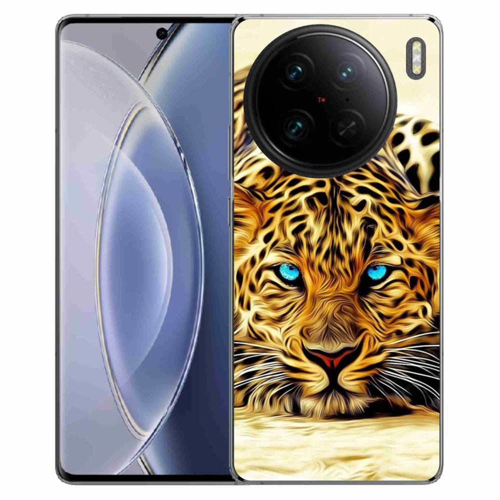 Gelový kryt mmCase na Vivo X90 Pro - kreslený tygr
