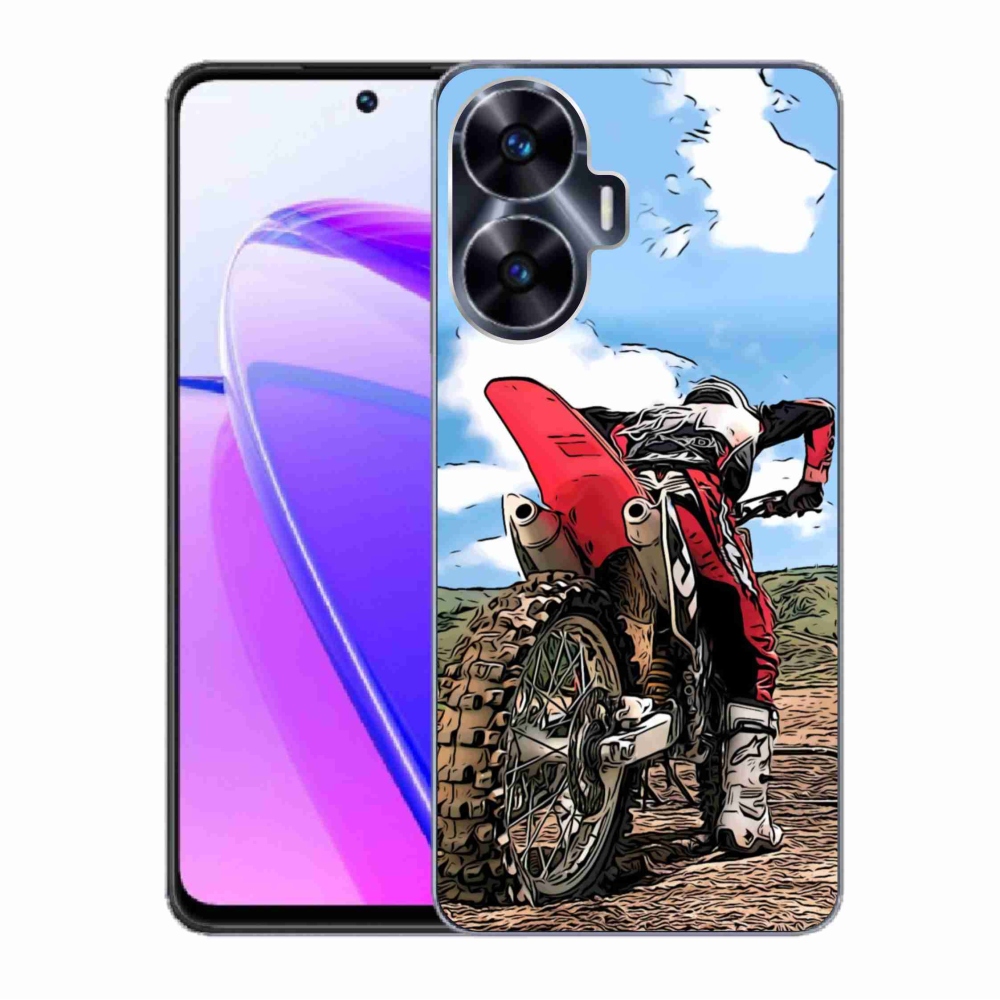 Gelový kryt mmCase na Realme C55 - moto