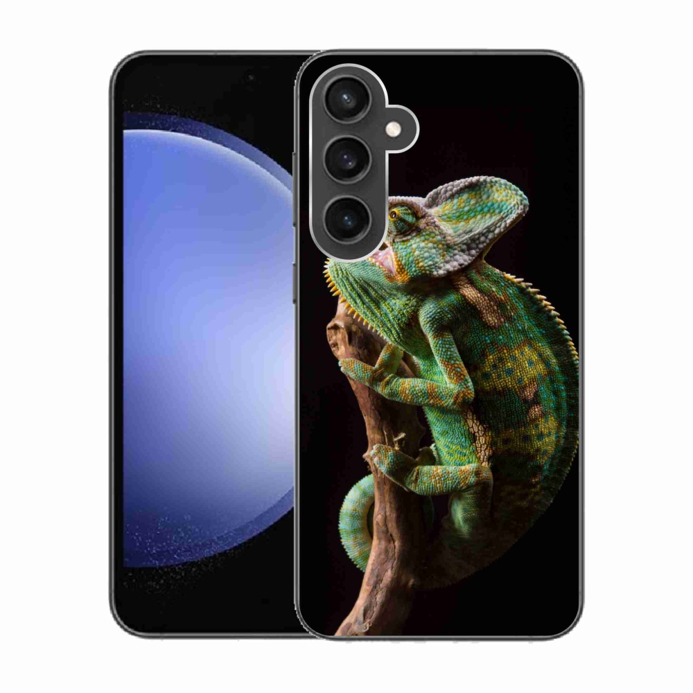 Gelový kryt mmCase na Samsung Galaxy S23 FE - chameleon