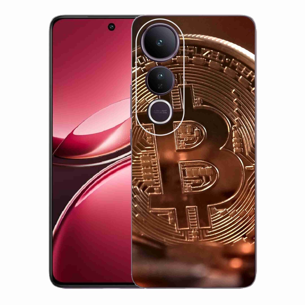 Gelový kryt mmCase na Vivo V50 Lite 4G/5G - bitcoin