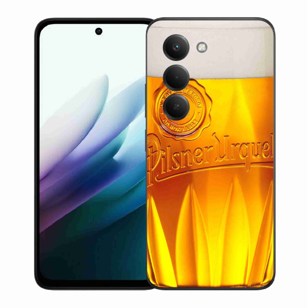 Gelový kryt mmCase na Xiaomi Redmi 15 4G/5G (171mm) - pivo