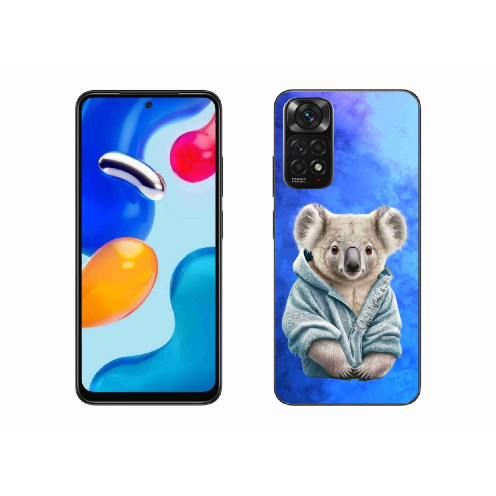 Gelový kryt mmCase na Xiaomi Redmi Note 11S 4G - koala ve svetru