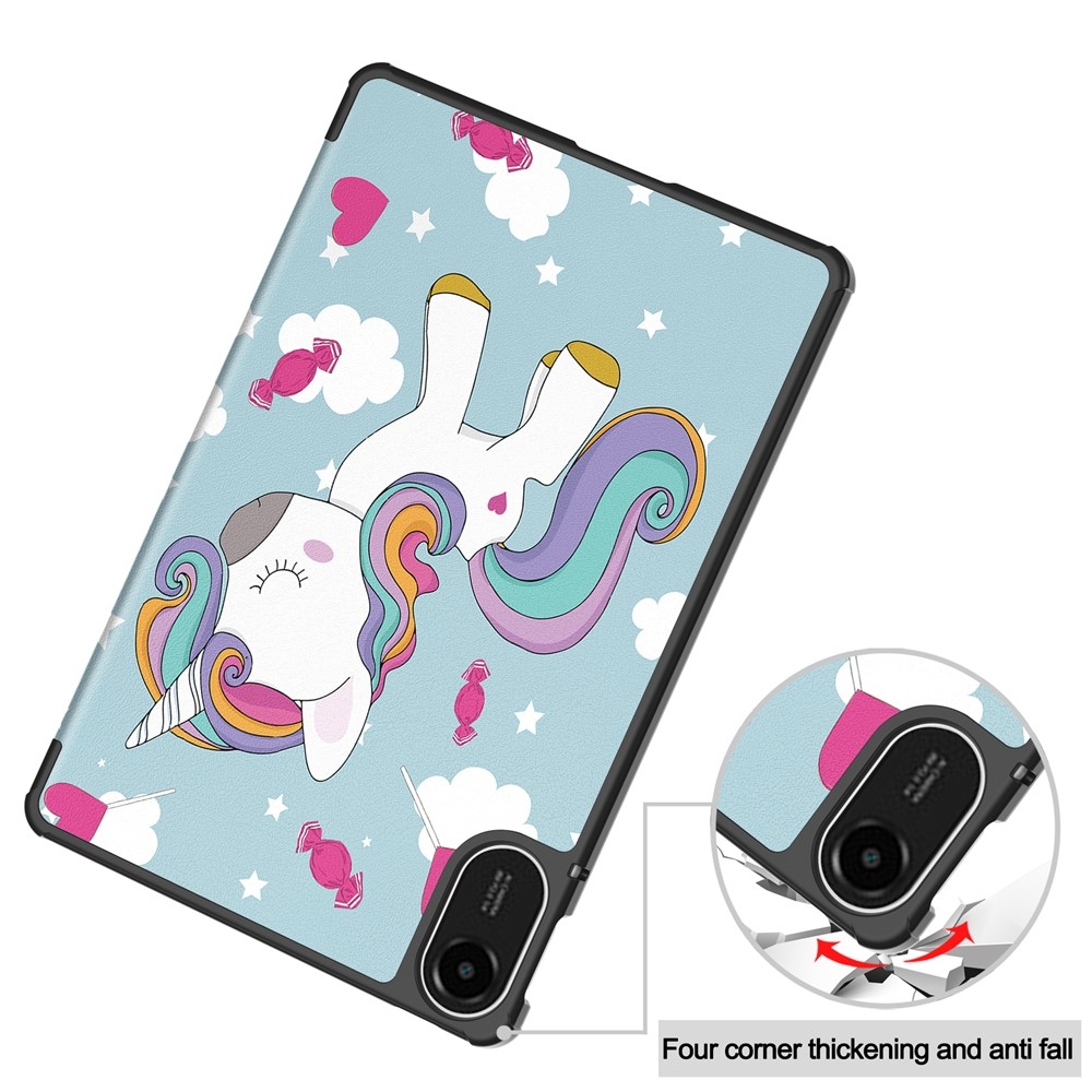 Patte chytré zavírací pouzdro na Xiaomi Redmi Pad 2 - jednorožec
