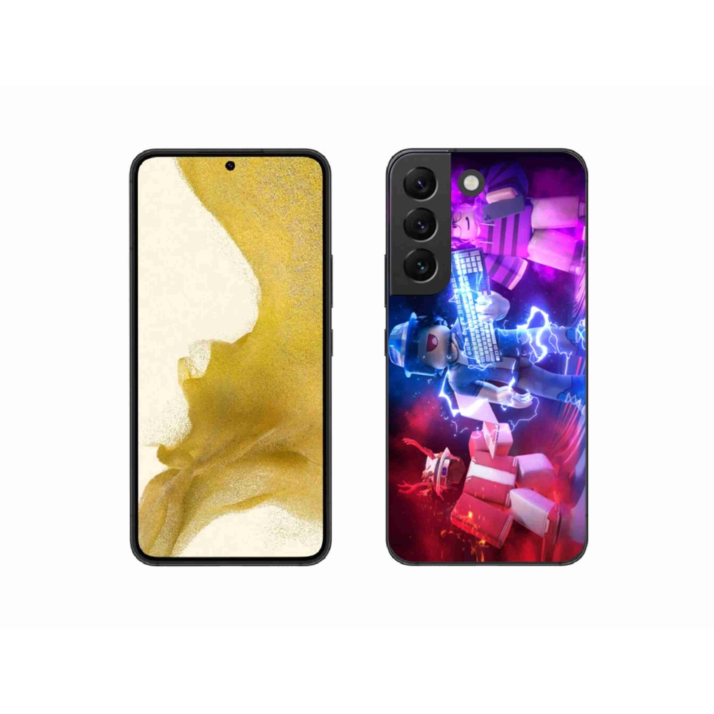 Gelový kryt mmCase na Samsung Galaxy S22 5G - roblox