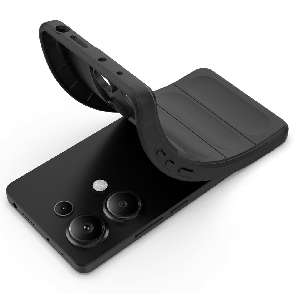 Rugg odolný gelový obal na Xiaomi Redmi Note 14S - černý