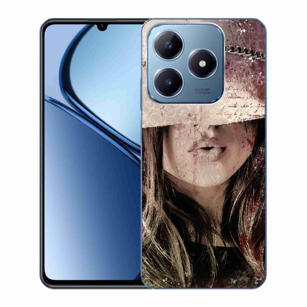 Gelový kryt mmCase na Realme C63 - dívka