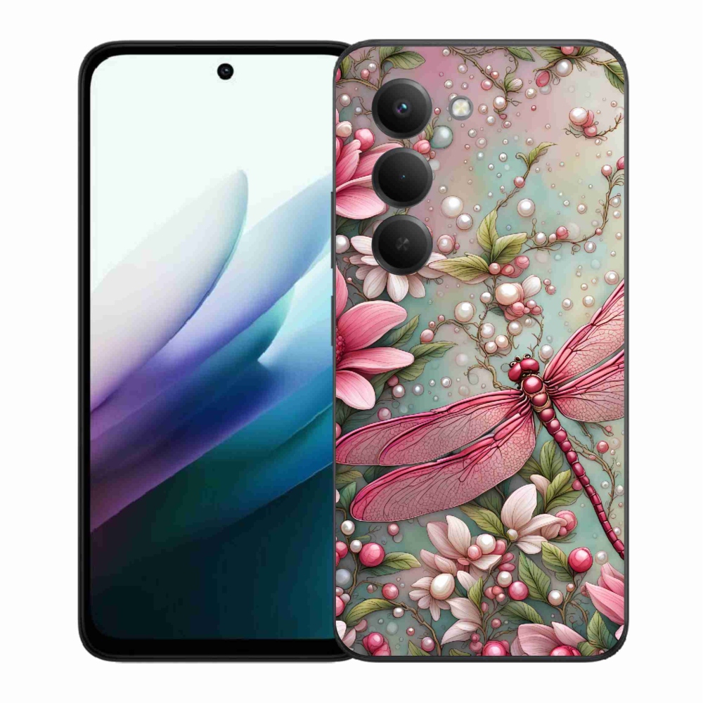 Gelový kryt mmCase na Xiaomi Redmi 15 4G/5G (171mm) - vážka