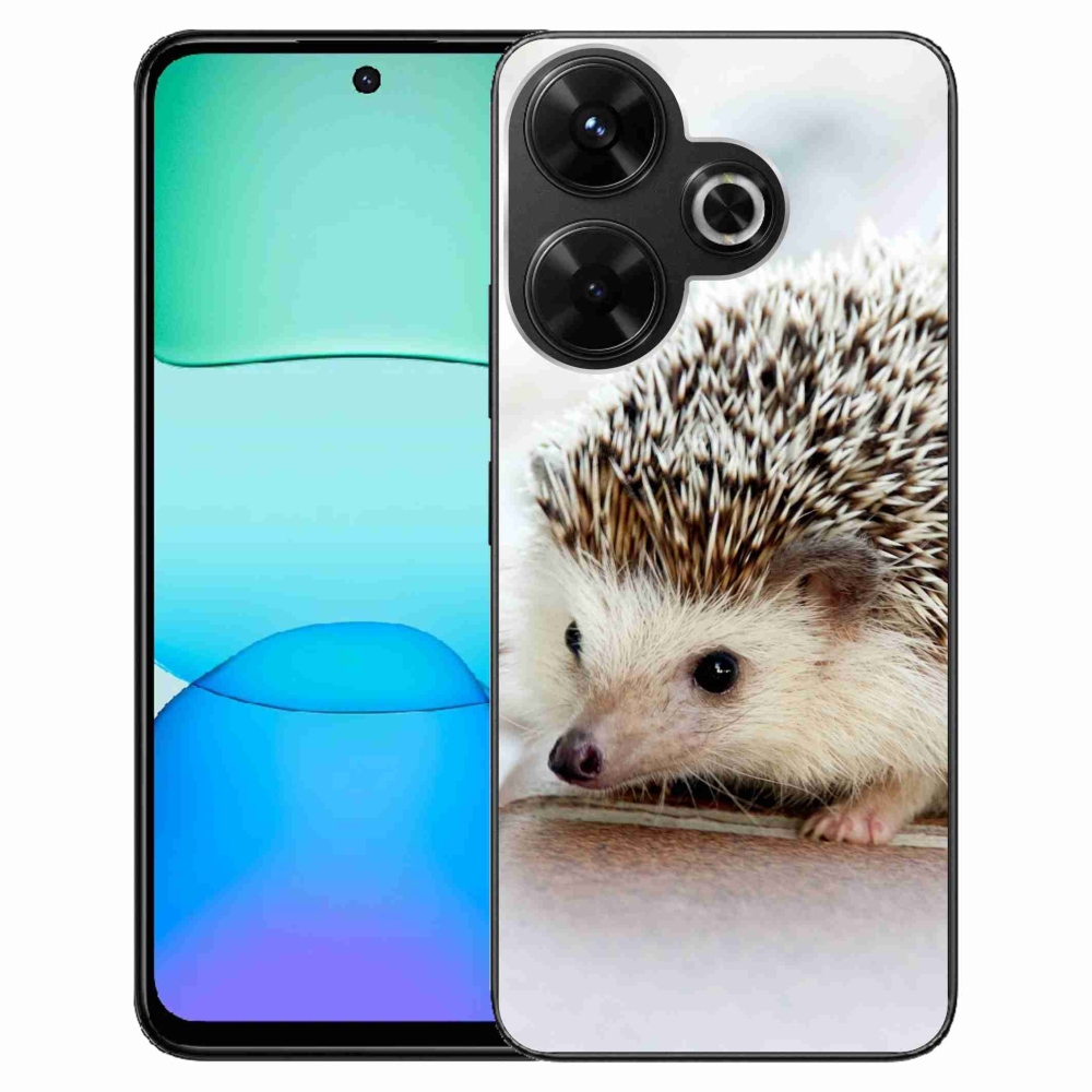 Gelový kryt mmCase na Xiaomi Redmi 13 4G/Poco M6 4G - ježek