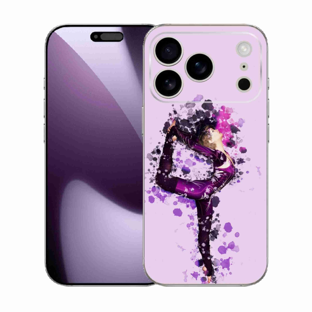 Gelový kryt mmCase na iPhone 17 Pro - baletka