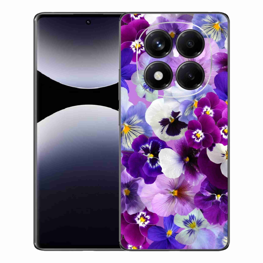 Gelový kryt mmCase na Xiaomi Redmi Note 14 Pro - květiny 9