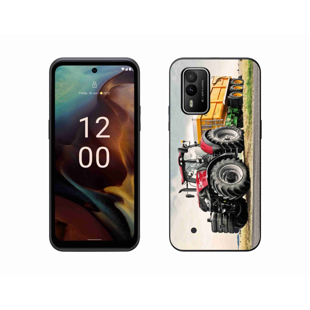 Gelový kryt mmCase na Nokia XR21 - traktor 3