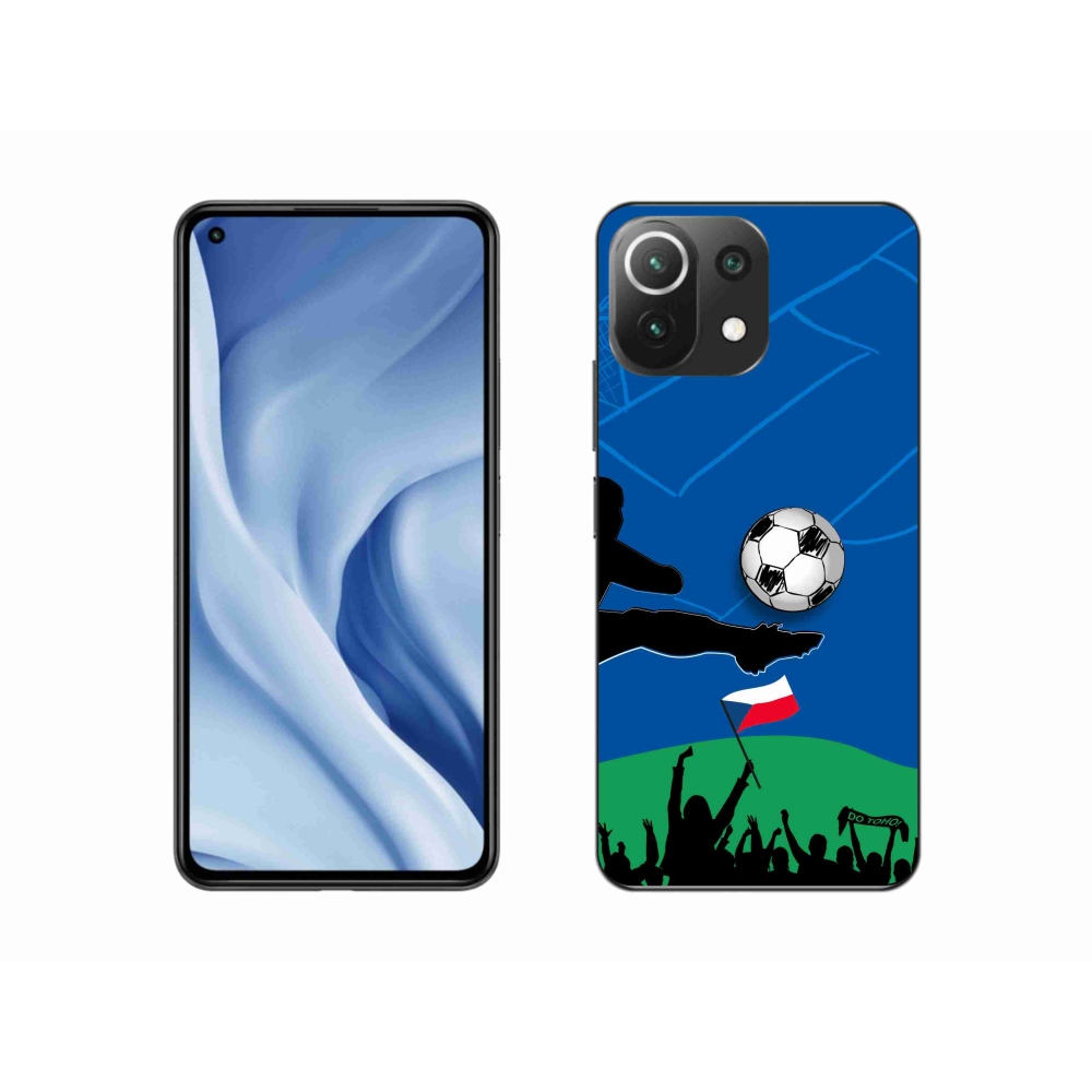 Gelový kryt mmCase na Xiaomi 11 Lite 5G NE - fanoušci fotbalu