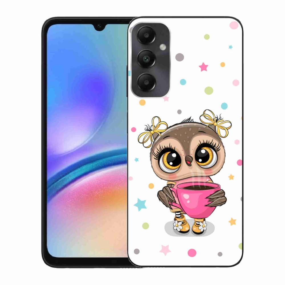 Gelový kryt mmCase na Samsung Galaxy A05s - kreslená sovička