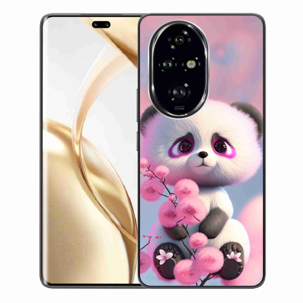 Gelový kryt mmCase na Honor 200 Pro 5G - roztomilá panda 1