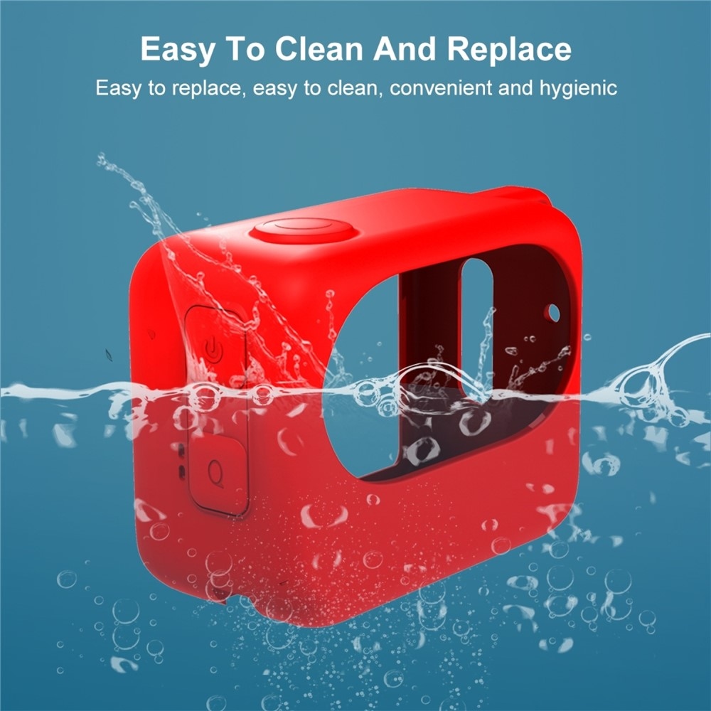 Silikonový ochranný obal PULUZ pro nabíjecí pouzdro Insta360 GO 3 / GO 3S – červený