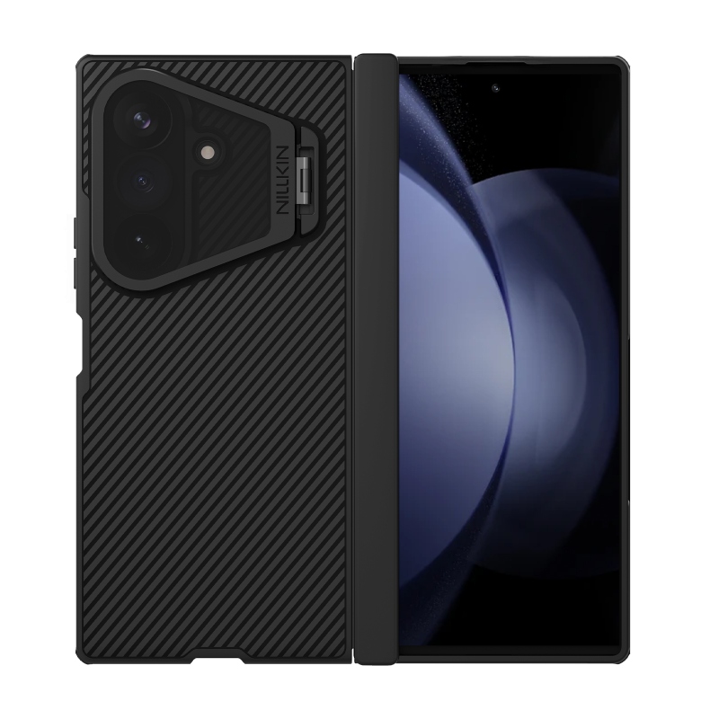 Nillkin CamShield Prop Magnetic (Transparent Lens) Zadní Kryt pro Samsung Galaxy Z Fold 8 Ultra Black