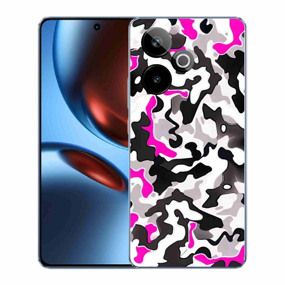 Gelový kryt mmCase na Realme GT 7 5G/GT 7T 5G - maskáčový vzor 5