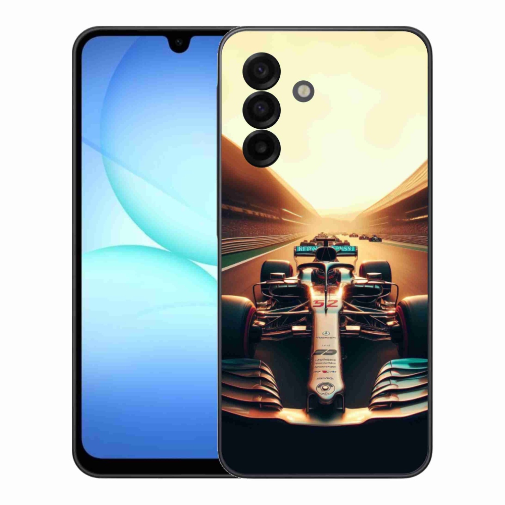 Gelový kryt mmCase na Samsung Galaxy A17 4G/5G - formule 1