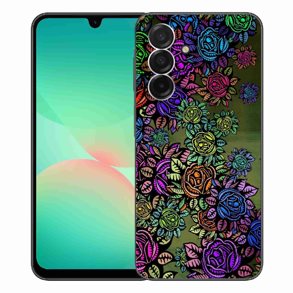 Gelový kryt mmCase na Samsung Galaxy A26 5G - květiny 6