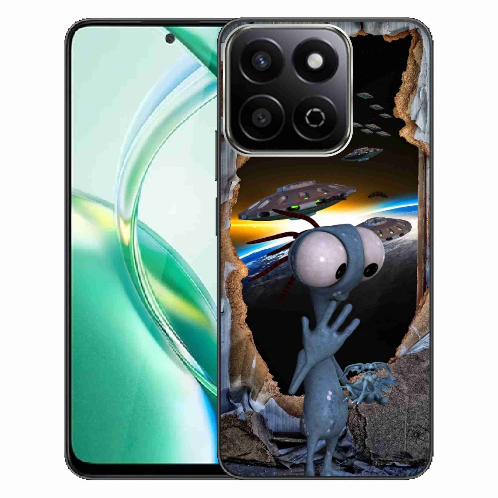 Gelový kryt mmCase na Honor 200 Smart 5G - mimozemšťan