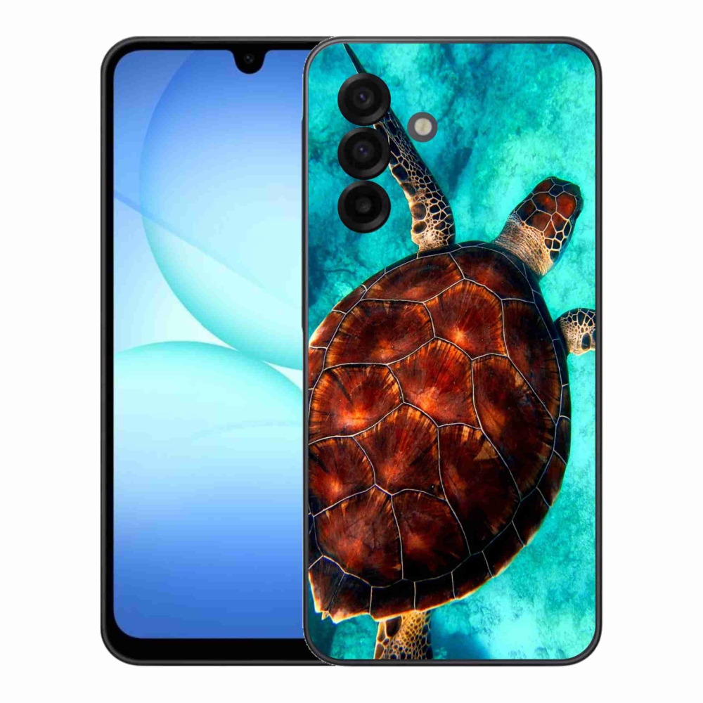 Gelový kryt mmCase na Samsung Galaxy A17 4G/5G - želva