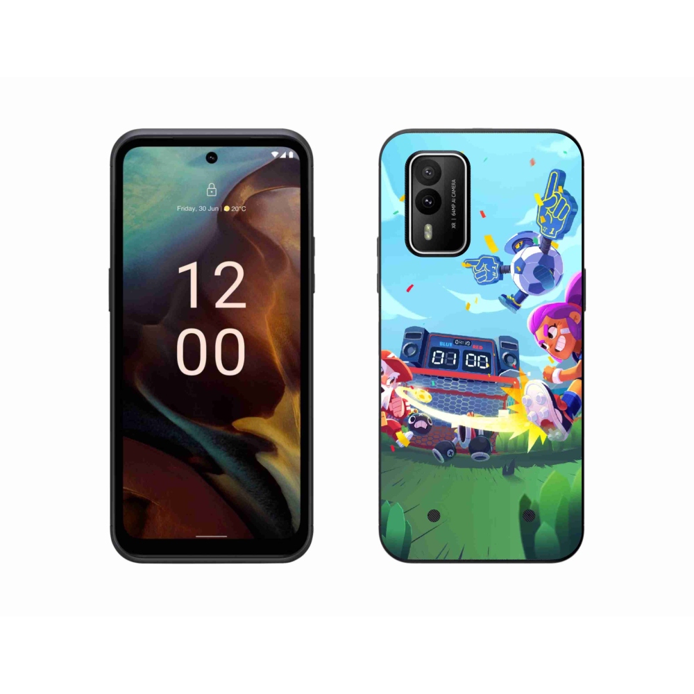 Gelový kryt mmCase na Nokia XR21 - brawl stars 1