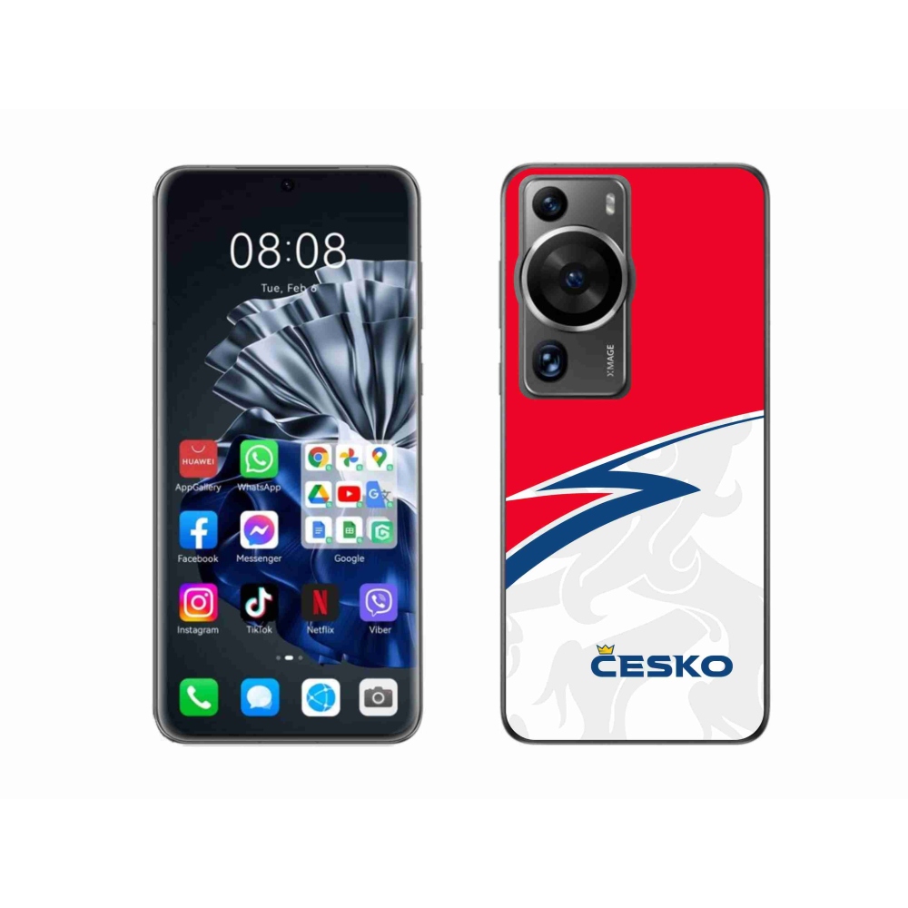 Gelový kryt mmCase na Huawei P60 Pro - Česko